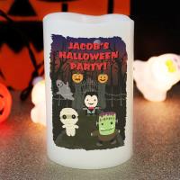 Personalised Halloween LED Candle Extra Image 3 Preview